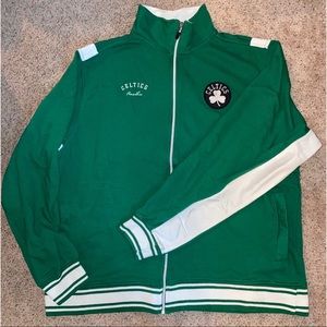 Vintage Zipway Celtics NBA Warmup Jacket